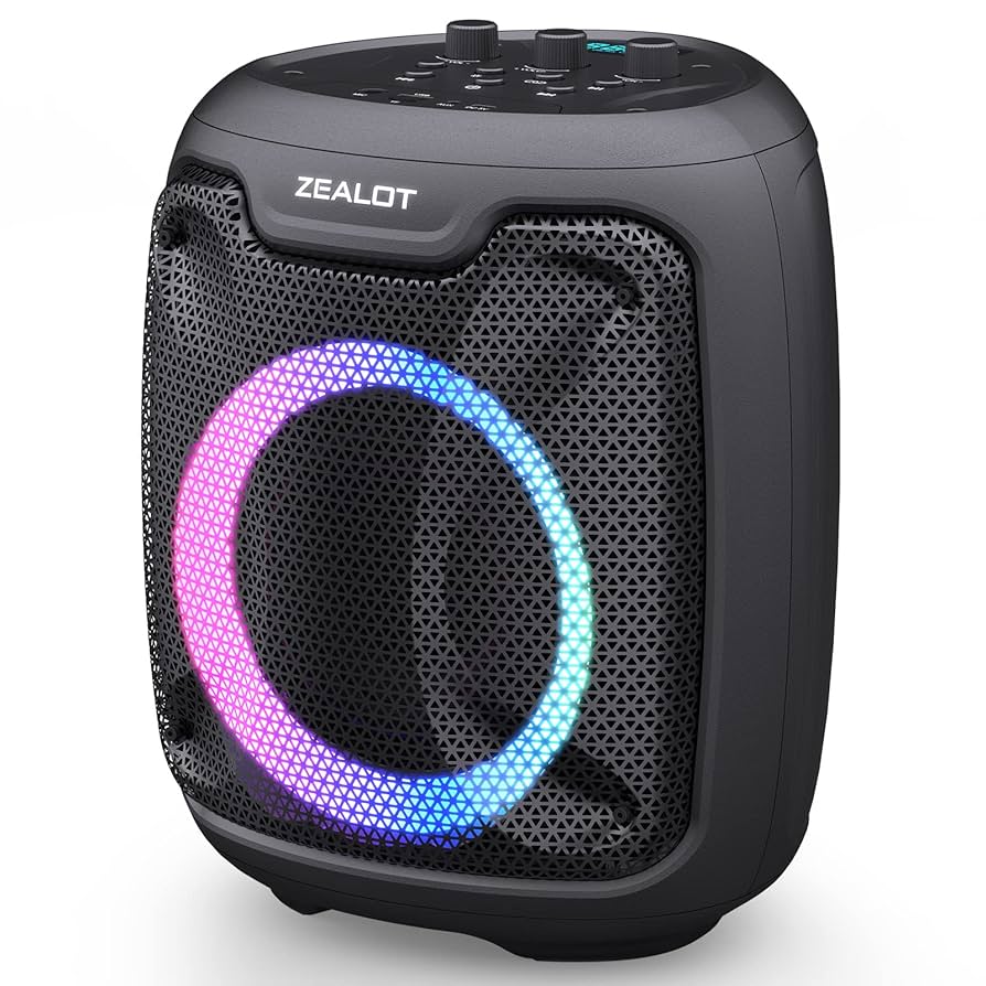 ZEALOT 80W Powerful Outdoor Bluetooth Speaker with Bass
